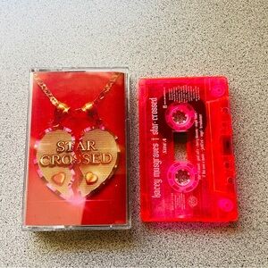 Kacey Musgraves STAR-CROSSED CASSETTE TAPE - TRANSLUCENT PINK